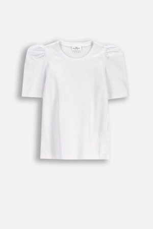 COCCODRILLO short sleeved t-shirt, white, XCX143201EJG-001-140, 140 size 
