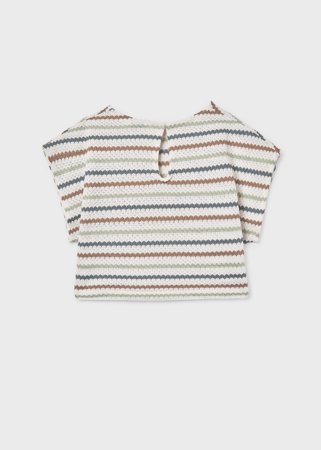 MAYORAL varrukateta t-särk, bone, 6.022-33, 128  cm 