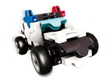LAQ Jaapani ehitaja Hamacron Constructor Mini Police Car, 4952907003096 4952907003096