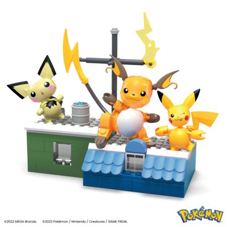 MEGA CONSTRUX POKEMON Pikachu lisa ehituskomplekt HKT23