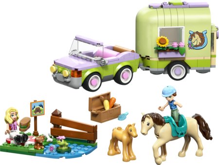 42695 LEGO® HORSE & BABY FOAL TRAILER 