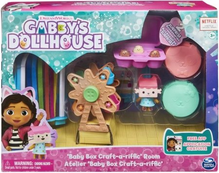 GABBY´S DOLLHOUSE Mängukomplekt Deluxe Room, 6069300 