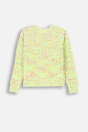 COCCODRILLO sweater CARTOONS GIRL KIDS, roheline, ZC4172101CGK-011-122, 122 cm 