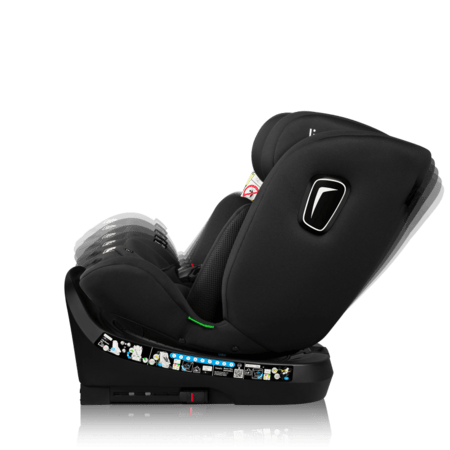 LIONELO turvatool BRAVE I-SIZE, Black carbon, 40-150 cm., LO-BRAVE I-SIZE 