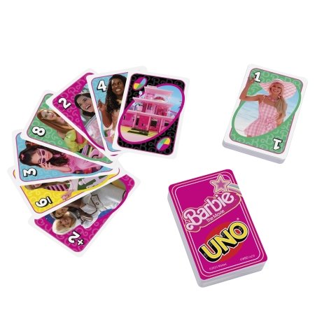 UNO BARBIE filmiteemalised mängukaardid HPY59