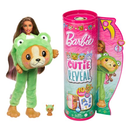 BARBIE Cutie Reveal kutsu konnakostüümis, HRK24 