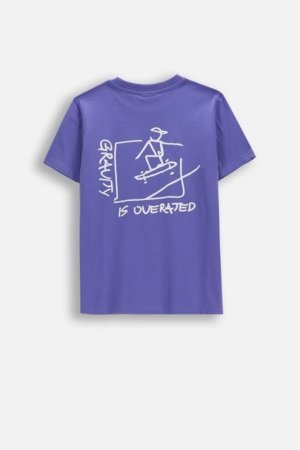 COCCODRILLO lühikeste varrukatega t-särk, lillad, WC6143203VBA-016-164, 164 suurus 