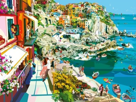 RAVENSBURGER PUZZLE pusle Cinque Terre, 1500 tk, 12000430 1 