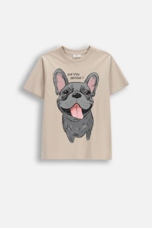 COCCODRILLO short sleeved t-shirt, beige, size 