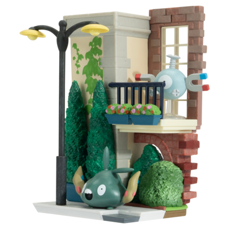 POKEMON figuurikomplekt “City Street” – Magnemite ja Trubbish, PKW3682 