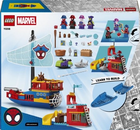 11208 LEGO® ǀ Marvel Spidey ja tema hämmastavad sõbrad Team Spidey piraadilaev 