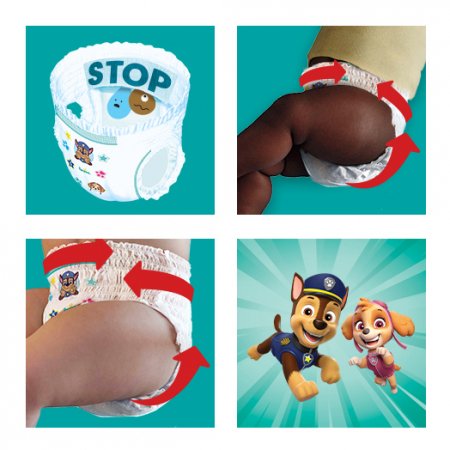 PAMPERS Püksmähkmed Paw Patrol, suurus 4, 9-15kg, 72tk, 81784212 81784212