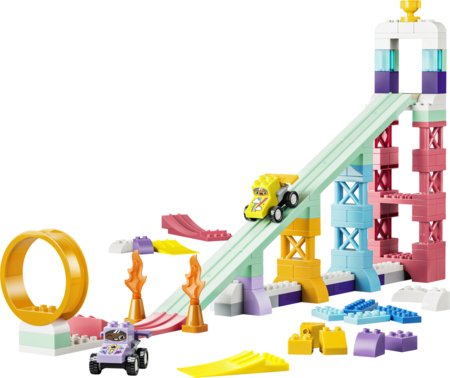 10478 LEGO® DUPLO® linn Kolm ühes loomingulised rambid sõidukitega 