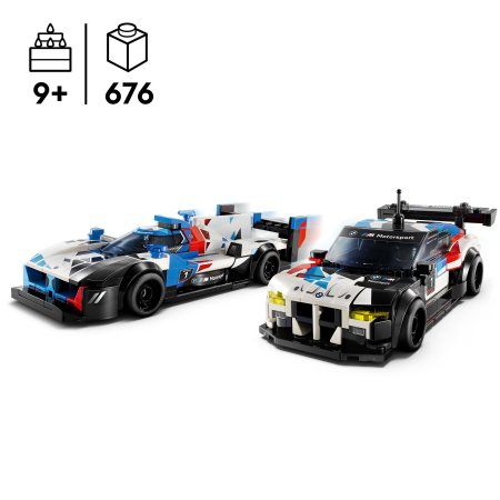 76922 LEGO® Speed Champions BMW M4 GT3 & BMW M Hybrid V8 võidusõiduautod 