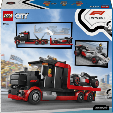 60493 LEGO® City F1® esitlusveok Audi F1® võidusõiduautoga 