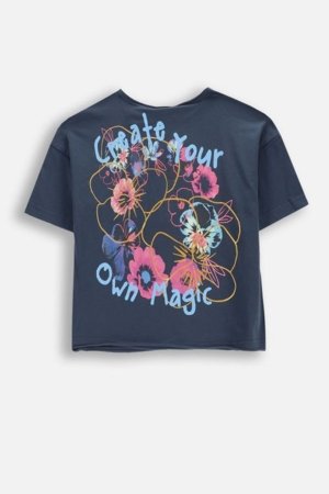 COCCODRILLO lühikeste varrukatega t-särk, tumesinised, WC6143203FGJ-015-164, 164 suurus 