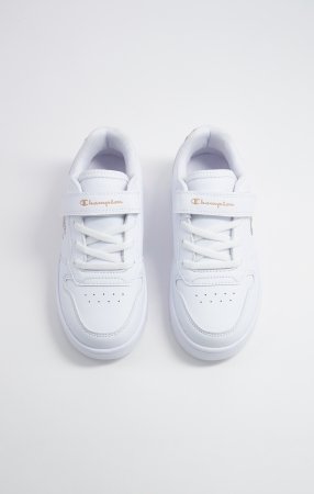 CHAMPION vabaaja kingad, RD18 PLATFORM GLITTER G PS Low Cut Shoe, valged, S32830-WW008 