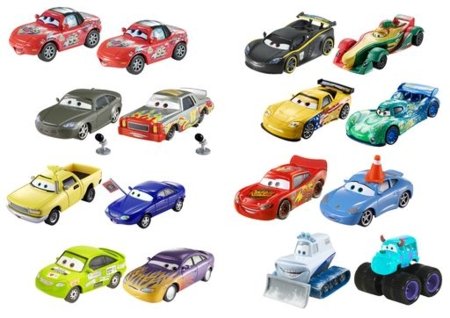 CARS 3 Die Cast mudelauto 2-pakk, asst, DXV99 