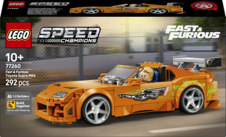 77260 LEGO® Speed Champions Kiired ja vihased Toyota Supra MK4 