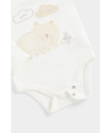 MOTHERCARE pikkade varrukatega bodi, siputuspüksid, rinnatükk, EB660 623842