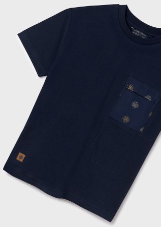 MAYORAL lühikeste varrukatega t-särk 7A, tumesinised, 6028-49 