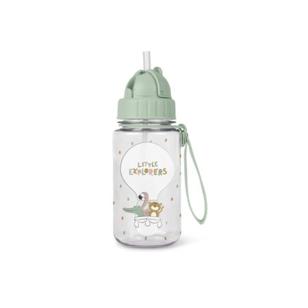 SARO joogikruus koos joogikõrrega, Little explorers, 400ml.,  74013 