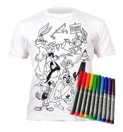 SPLAT PLANET Värvi ise oma T-särk Looney Tunes 9-11a, SP46178 