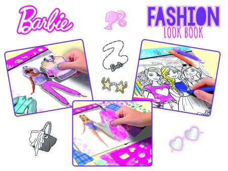 LISCIANI Barbie loovuskomplekt Fashion Look Book, 12877 