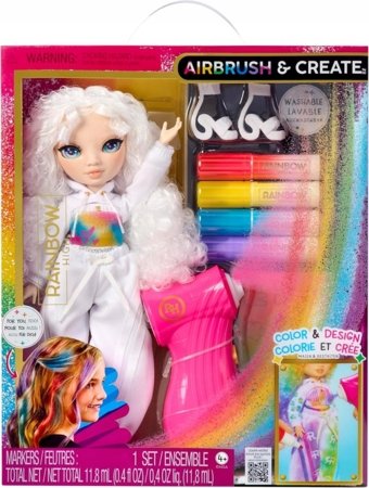 RAINBOW HIGH nukk värvitavate juuste ja riietega, assort., 543336 