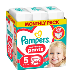 PAMPERS püksmähkmed Pants Monthly, 5 suurus, 9-15kg, 214 vnt., 80894757 