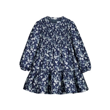 MAYORAL pikkade varrukatega kleit, navy, 7.001-35, 140 cm 