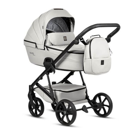 TUTIS universaalne käru VIVA 6+ LEATHER 2/1, Cloud, 1612085 