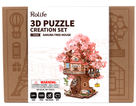 ROLIFE puidust konstruktor Sakura puumaja, TGS04 