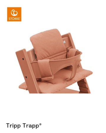 STOKKE söögitooli pehmendus TRIPP TRAPP, Terracotta, 619009 