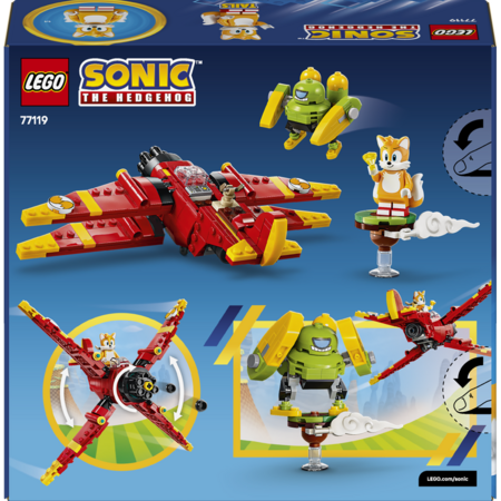 77119 LEGO® Sonic the Hedgehog™ Tails' Tornado-1 