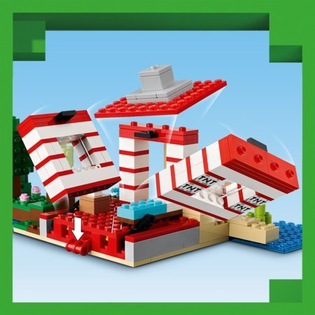 21275 LEGO® Minecraft® TNT džunglimaja 