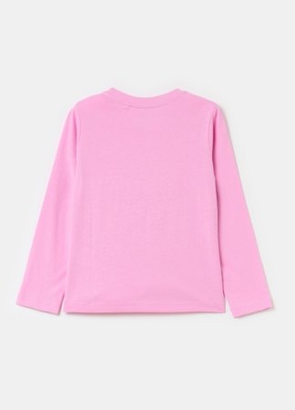 OVS pikkade varrukatega t-särk, roosa, , 001985556 