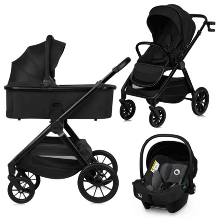 LIONELO universaalne käru LAYLA 3in1, Black onyx, LO-LAYLA 3IN1 