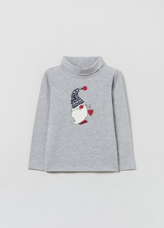 OVS GIRL3-10Y T-SHIRTS L/S 2H 9-10 GREY 001339514 001339514