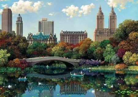 RAVENSBURGER pusle Central Park Bow sild, 1000 tk, 12001485 