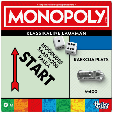 MONOPOLY lauamäng CLASSIC REFRESH (EE), G0009631 
