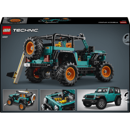 42227 LEGO® Technic Jeep® Wrangler Rubicon linnamaastur 