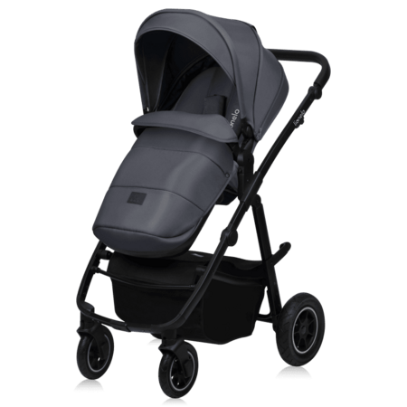 LIONELO universaalne käru AMBER PLUS 2in1, Grey graphite, LO-AMBER PLUS 