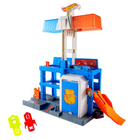 HOT WHEELS City komplekt – Central Police Station, JHL74 