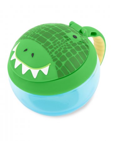 SKIP HOP snäkitops ZOO, crocodile, 12m+, 222ml, 9M932610 9M932610