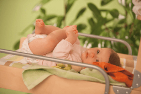 ROBA seinakinnitusega muutmislaud JUNGLE BABY, 26015V97 