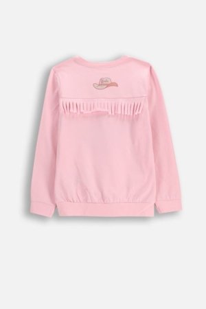 COCCODRILLO pikkade varrukatega t-särk, roosad,  