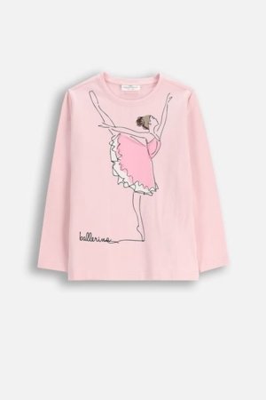 COCCODRILLO t-särgid EVERYDAY GIRL A, roosa, cm 