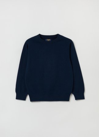 OVS BOY3-10Y TRICOT 2H 7-8 BLUE 001912937