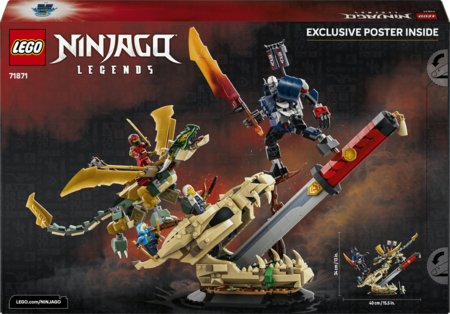 71871 LEGO® NINJAGO® Dragon's Blade’i lahing 